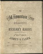 [1854, 1857] The old mountain tree; quartette
